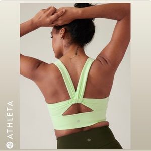 Lime Green Warrior Twist Bra A-C